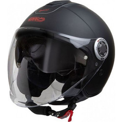 Garibaldi G20 Matt Black Κράνος Μηχανής Jet 1290gr