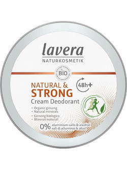 Lavera Natural & Strong Φυσικό Αποσμητικό σε Κρέμα 48h Χωρίς Αλουμίνιο 50ml