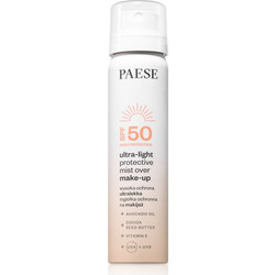 Paese Ultra-light Protective Mist Over Make-up σταθεροποιητικό σπρέι για μεικ απ SPF 50 75 ml