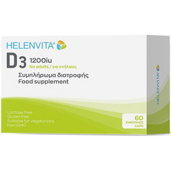 Helenvita D3 1200iu 60 Κάψουλες