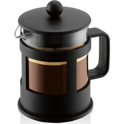 Bodum 1784-01 Kenya Πρέσα Καφέ French Press 4 Φλιτζάνια 0.5L - Μαύρο