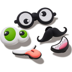 CROCS Jibbitz(TM) Charms Make Your Own Faces 5 Pack (10015578-UNC)