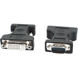 Powertech POWERTECH αντάπτορας VGA σε DVI 24+5 CAB-G016, συμβατό με 24+1, μαύρος