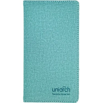 UNIARCH UNIARCH σημειωματάριο HW230211 με σελιδοδείκτη, πετρόλ