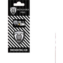 Pins Μεταλλικά ΠΑΟΚ Μπάσκετ