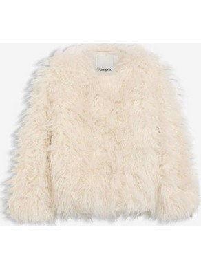 Κοντή συνθετική γούνα oversized