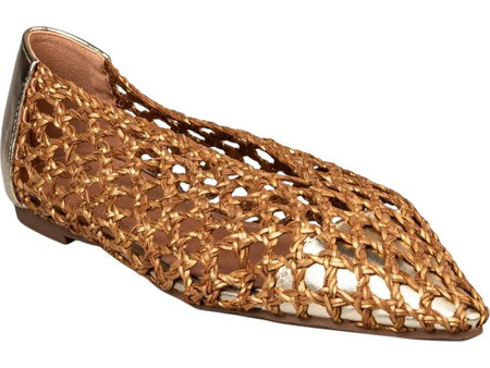 Envie Shoes Γυναικείες Παπούτσια Μπαλαρίνες E96-23346-59 Χρσύσο
