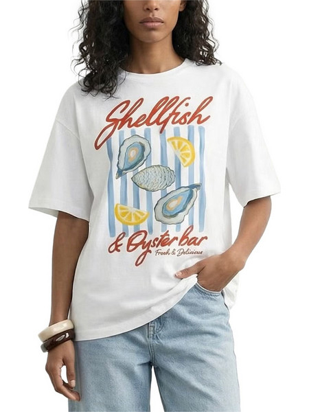 T-Shirt Tspremium Boxy Printed 31001961 11-0601 TCX bright white/endless su