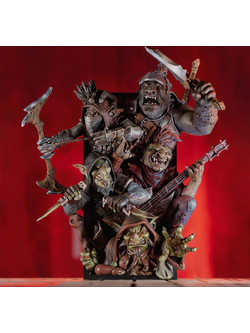 Φιγούρα Book Nook Collection Goblins Party Digital Sculpture 3D εκτυπωμένη