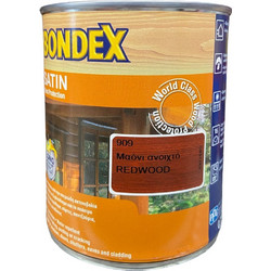 Bondex 909 Βερνίκι Εμποτισμού Ξύλου Έτοιμο προς Χρήση Satin Redwood 0.75lt