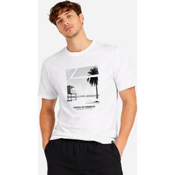 Firefly Ανδρικό T-shirt Pieces Of Paradise Λευκό