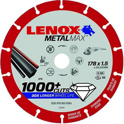 Δίσκος Κοπής Μετάλλων Γ.Τροχ. 178X1,5X22,2 Metalmax Lenox