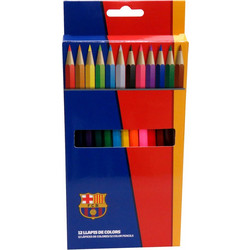 FC Barcelona color pencils box 12 Τεμ