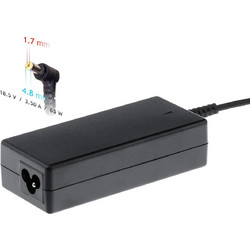 Akyga Φορτιστής Laptop 90W 18.5V 3.5A για HP με Ενσωματωμένο Καλώδιο Τροφοδοσίας AK-ND-09