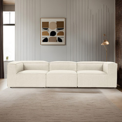 Papatya Fora 3 Τριθέσιος Καναπές Ecru 297x105x66cm