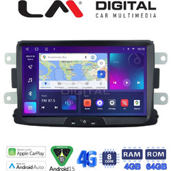 LM Digital LM Q8157 Ηχοσύστημα Αυτοκινήτου με Οθόνη 7" & GPS