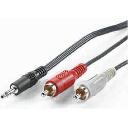 3,5MM AUDIO CABLE ΣΕ 2X RCA M 1.5M 11.99.4341