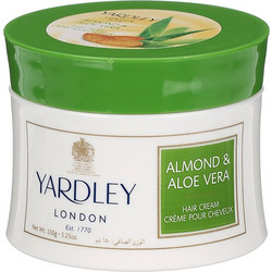 Yardley, Almond & Aloe Vera, Hair Cream Treatment, Nourishing, 150 g