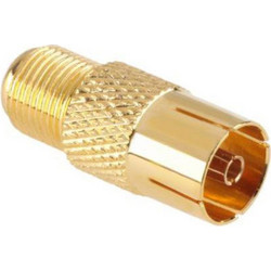 293855 ADAPTOR ΚΕΡΑΙΑΣ TV ΘΗΛΥΚΟ - F ΘΗΛΥΚΟ (ΣΕΤ 10 ΤΕΜΑΧΙΩΝ)