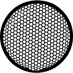 L1G8 Auto-Connect Hexagon Speaker Grille Level 1, 8"