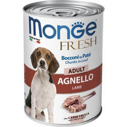 Monge Fresh Adult Pate Lamb 400gr