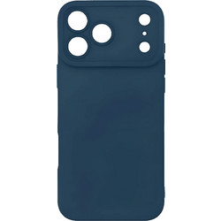 Forcell iPhone 17 Pro Max / 18 Pro Max Soft Touch Θήκη Σιλικόνης - Dark Blue
