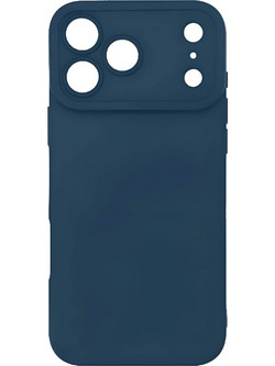 Forcell iPhone 17 Pro Max / 18 Pro Max Soft Touch Θήκη Σιλικόνης - Dark Blue