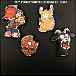 Polo Patches Αυτοκόλλητα Βέλκρο 4 Τμχ (2)