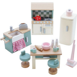 Le Toy Van Ξύλινο Σετ Κουζίνας Rosebud ME059