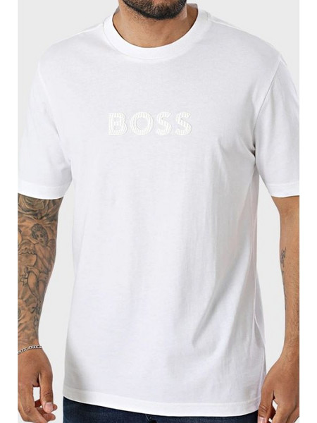 Boss Terrace Logo T-Shirt White (50559361)