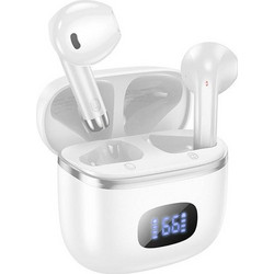Hoco EQ1 Ακουστικά Bluetooth Earbud White