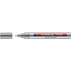 Edding 750 Ανεξίτηλοι Μαρκαδόροι Silver 4mm Σετ 54τμχ 4-750054
