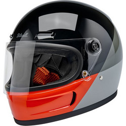 Biltwell Gringo SV Multicolor Black Orange Green Κράνος Μηχανής Full Face