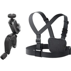 Insta360 Bike Bundle (CINSAAVN) για Action Camera - Στήριγμα τιμονιού, Chest Strap - Μαύρο CINSAAVN