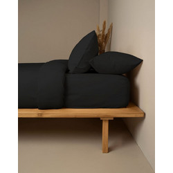 Sunshine Home Σεντόνι Μονό Βαμβακερό 165x270 Feelings 111 Black