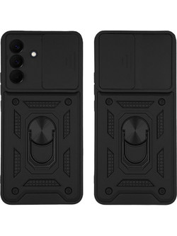 Sonique Ring Armor CamPro Θήκη Black (Samsung Galaxy A57 5G)