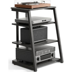 FITUEYES Eiffel AS07 Regular Έπιπλο Hi-Fi Rack Black