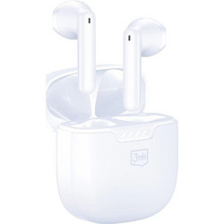 3mk MovePods Ακουστικά Bluetooth Earbud Ανθεκτικά στο Νερό White