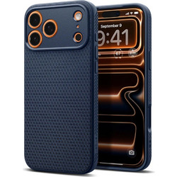 Spigen Liquid Air Back Cover Navy Blue (iPhone 18 Pro Max / 17 Pro Max)]