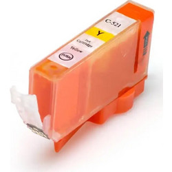 Συμβατό μελάνι Canon CLI-521 Yellow