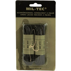 Mil-Tec Κορδόνια Αρβύλας Βαμβάκερά Κερωμένα - Σετ - Κορδόνια (εκ) 220 εκ