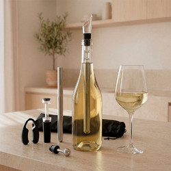 Αξεσουάρ σερβιρίσματος κρασιού Vino Chillour InnovaGoods σετ 7 τεμ