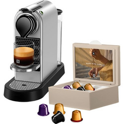Nespresso Citiz Hotel Combo Καφετιέρα Espresso για Kάψουλες Nespresso 19bar Silver