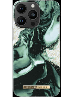 iDeal of Sweden Fashion Back Cover Golden Olive Marble (iPhone 14 Pro Max)