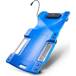VEVOR Πλαστικό κρεβατάκι μηχανικού 1 m με LED, 158 kg, 6 περιστρεφόμενους τροχούς YTSXCTB40INCOU13B001V9