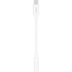 ttec USB-C - 3.5mm Aux Converter 11cm White (2AK04B) (TTEC2AK04B)