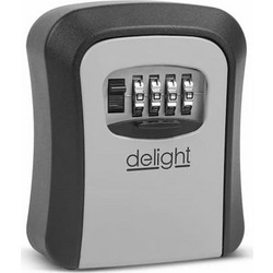 DELIGHT επιτοίχια κλειδοθήκη μεταλλική, με κωδικό για ενοικιαζόμενα 9.5x4x11.5cm (55575)