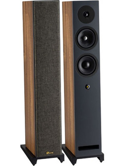 Davis Krypton 6 Ζεύγος Ηχείων Hi-Fi Δαπέδου 150W 3 Δρόμων Walnut