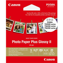 CANON PP PLUS (PP-201) 3,5x3,5 inch 20SH