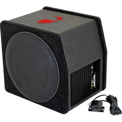 Nakamichi NBS210A Αυτοενισχυόμενο Subwoofer Αυτοκινήτου 10" 100W RMS με Κούτα